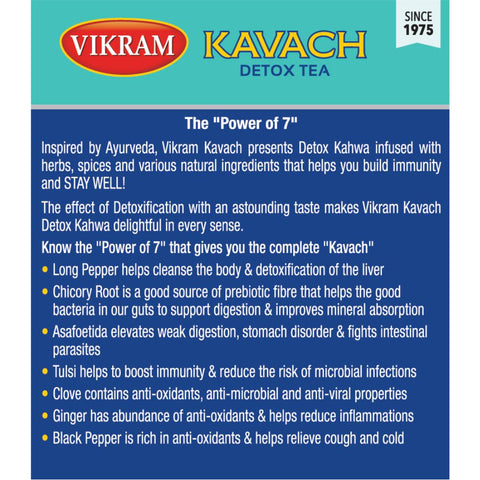 Vikram Kavach Detox Kahwa Tea - 50g