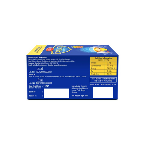 Vikram Kavach Turmeric Heal Herbal Tea  - 50g