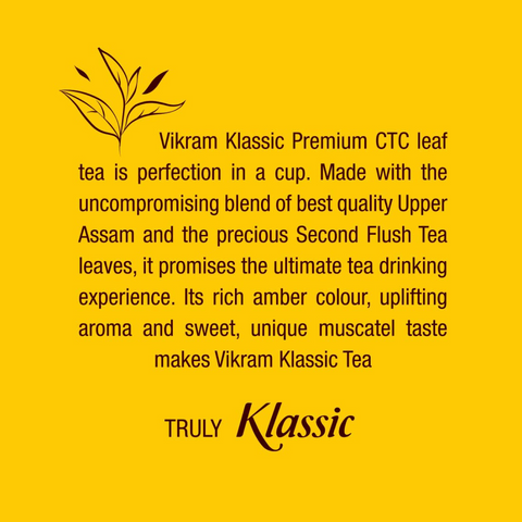 Vikram Klassic Premium CTC Tea - 1kg Pouch