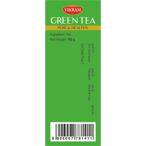 Vikram Green Tea  - 100g Box