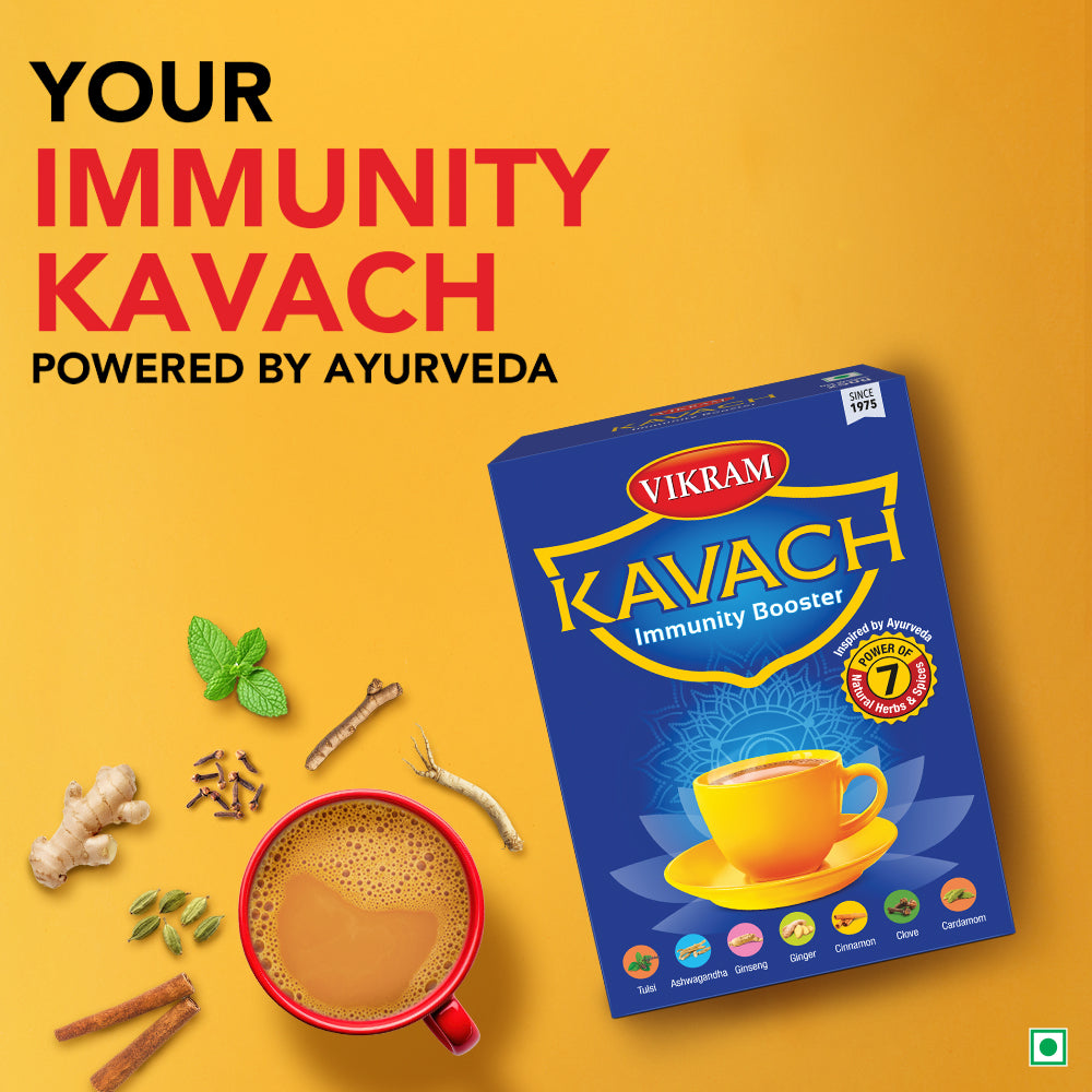 Vikram Kavach Immunity Booster Tea - 250g Box