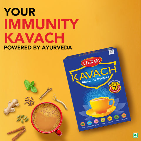 Vikram Kavach Immunity Booster Tea - 250g Box
