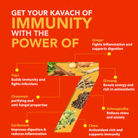 Vikram Kavach Immunity Booster Tea | Get Your Kavah Of Immunity With The Power Of 7