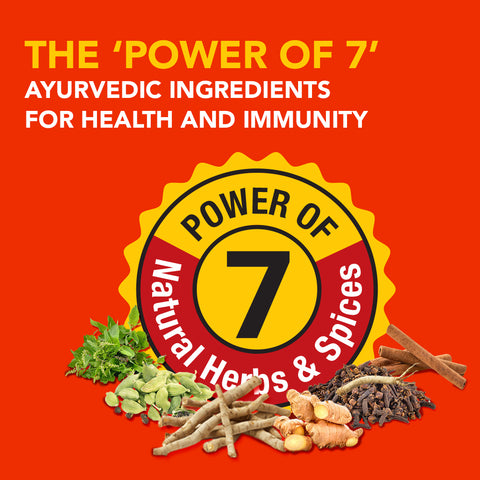 Vikram Kavach Immunity Booster Tea | Power Of 7 Natural Herbs & Spices