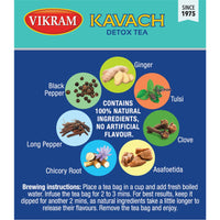 Vikram Kavach Detox Kahwa Tea - 50g