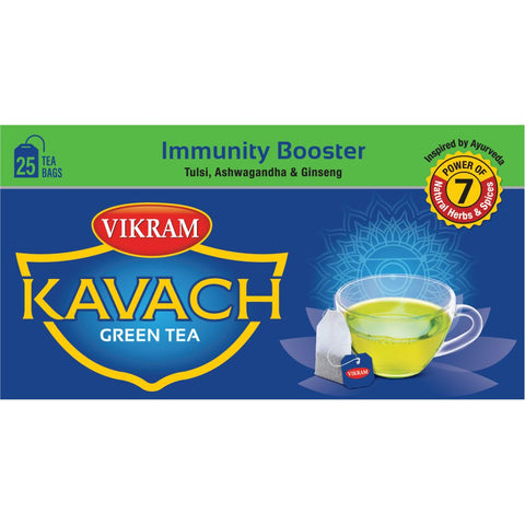 Vikram Kavach Immunity Booster Green Tea - 50g