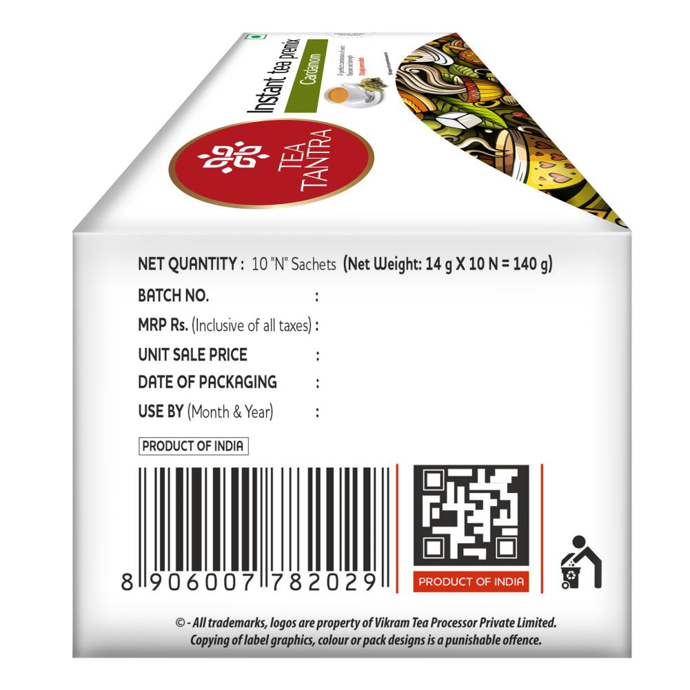 Tea Tantra Cardamom Instant Tea Premix