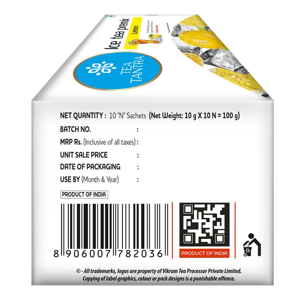 Tea Tantra Lemon Ice Tea Instant Premix