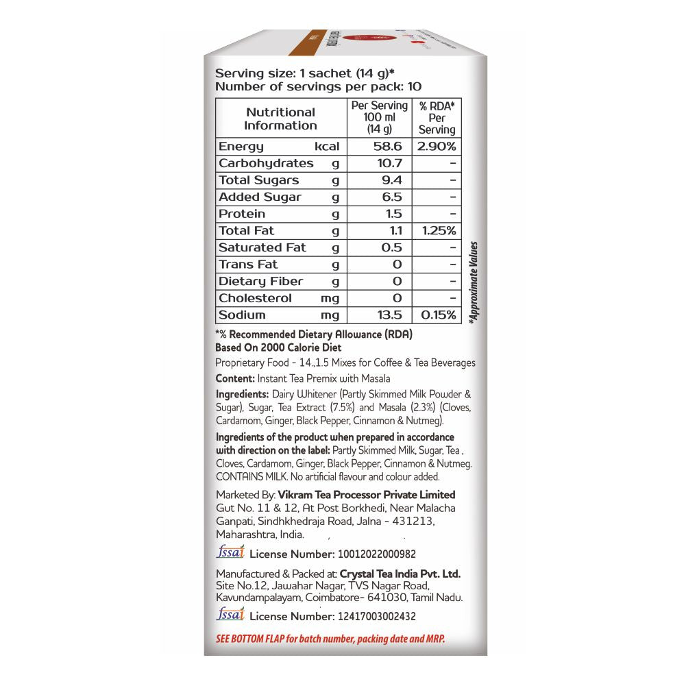 Tea Tantra Instant Masala Tea Premix