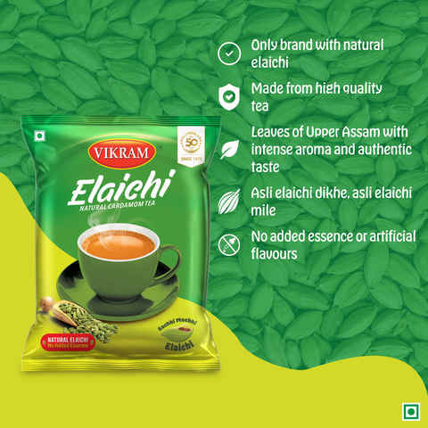 Vikram Elaichi Tea  - 1Kg Pouch